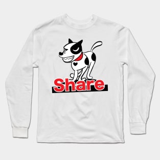 Dog Share Long Sleeve T-Shirt